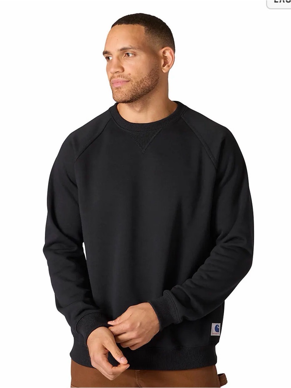Mens Carhartt Crafted Series Heavyweight Fleece Crewneck Sweatshirt Size Medium